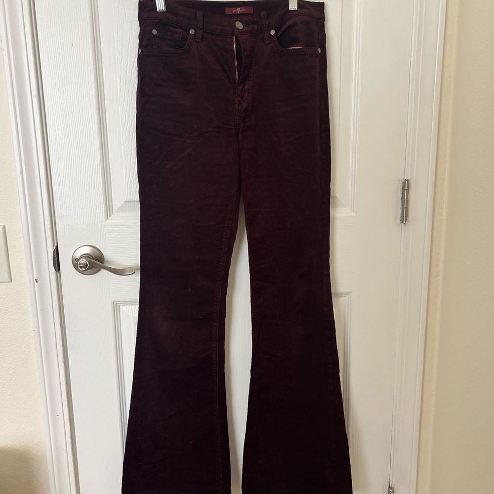 7 for all Mankind Corduroy Flares